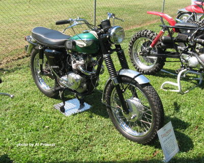 1966 Triumph T100 SC Jack Pine