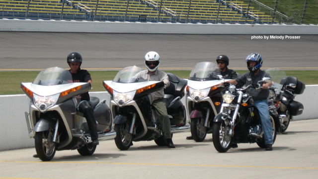 Group of riders
