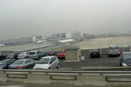 Paris leaving airport