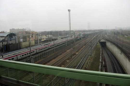 Paris trainyard