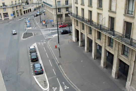 View from Hotel in Caen