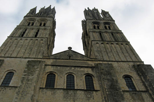Tower of Men's Abbey in Caen