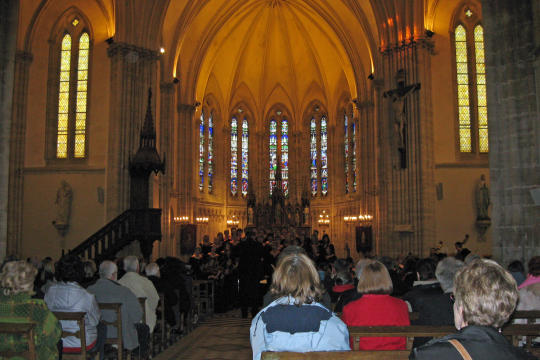 Concert at St Aubin-sur-Mer