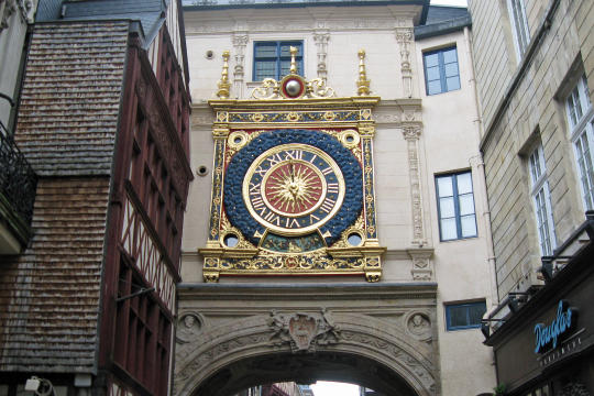 Big clock in Rouen