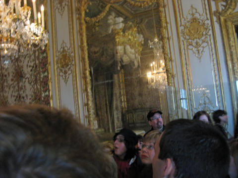 Queen's room inside Palace at Versaille