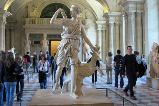 Al's favorite statue in Louvre in Paris