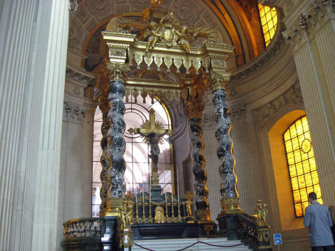 Napoloeon's Tomb at Les Invalides in Paris