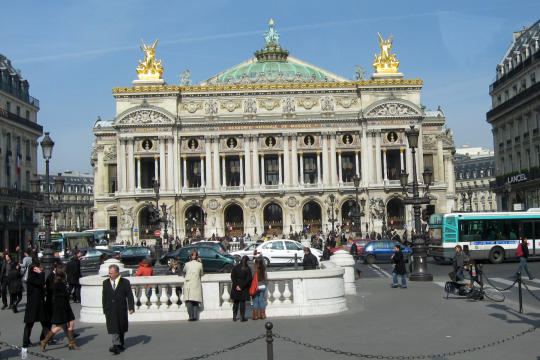 Opera house in Paris